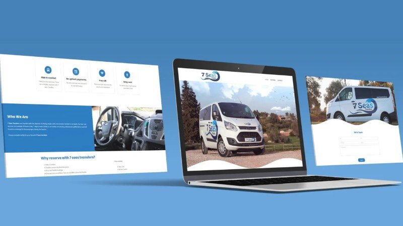Screenshot der Website Site Empresarial