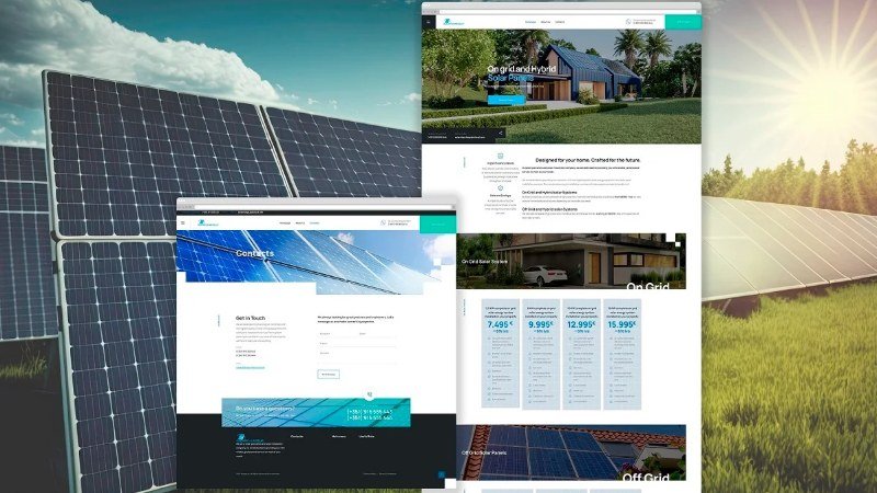 Screenshot der Website Site Empresarial