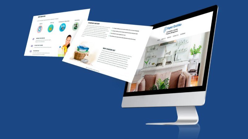 Screenshot der Website Site Empresarial